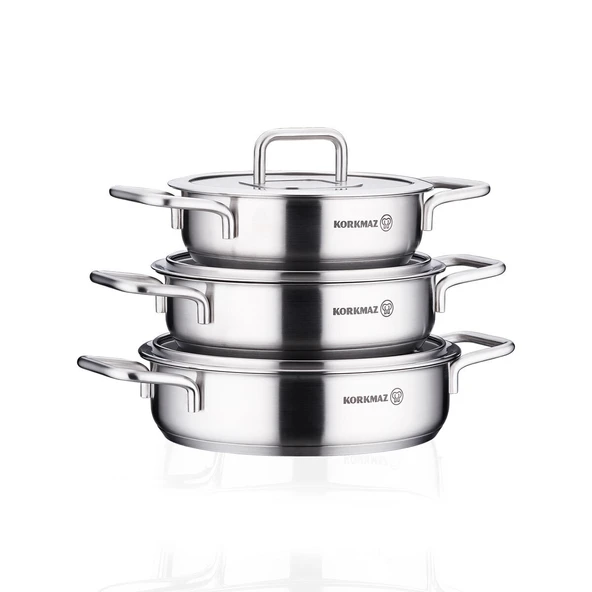 Korkmaz Stella 6 Parça Omlet Set A2929 - Resim 2