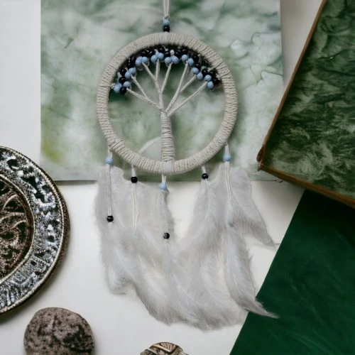Rüya Kovan Hayat Ağacı Dream Catcher - Resim 3