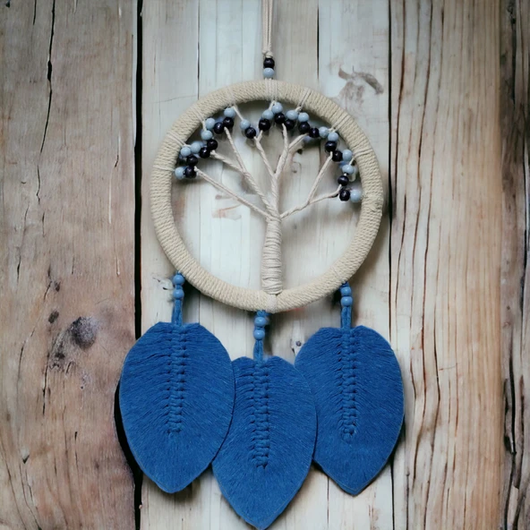 Rüya Kovan Hayat Ağacı Dream Catcher Mavi ürün görseli 1