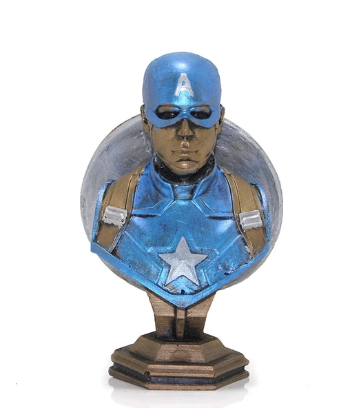 Captain America Büst - Resim 4
