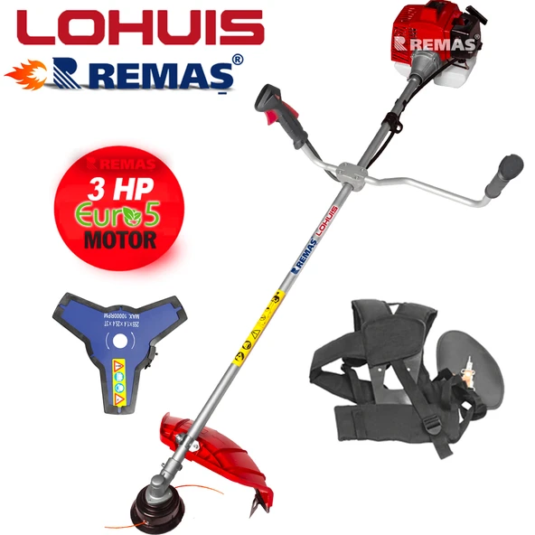 Lohuis Remaş CG63 Benzinli Motorlu 3 HP Yan Tırpan Ot Çalı Tırpanı ürün görseli 1