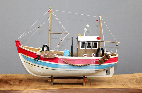 Ahşap Gemi Model 9 ürün görseli 1
