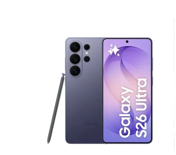 Samsung Galaxy S26 Ultra 256 GB (Samsung Türkiye Garantili) Kobalt Mor ürün görseli 1