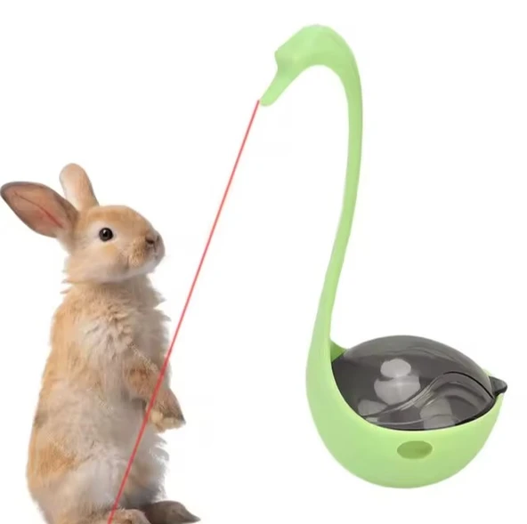Kuğu Şeklinde Lazerli Kedi Oyuncağı ürün görseli 1