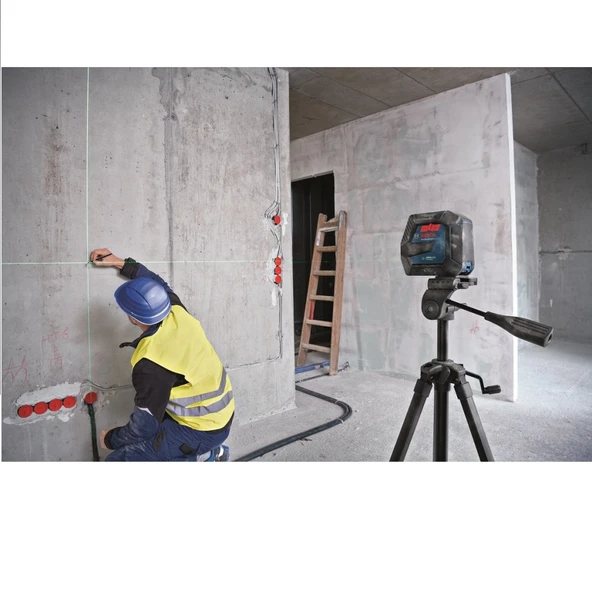 GLL 2-15 G + LB 10 + Ceiling Clip, Case - Resim 2