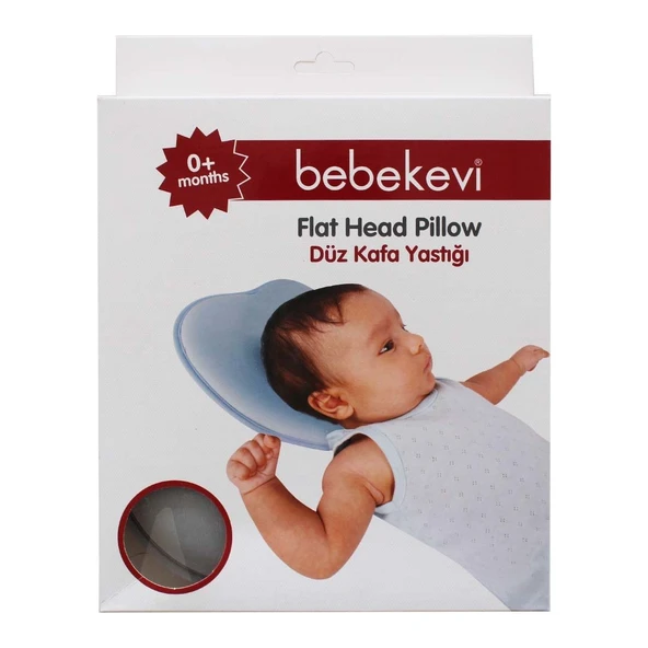 Gri Düz Kafa Yastığı - Resim 6