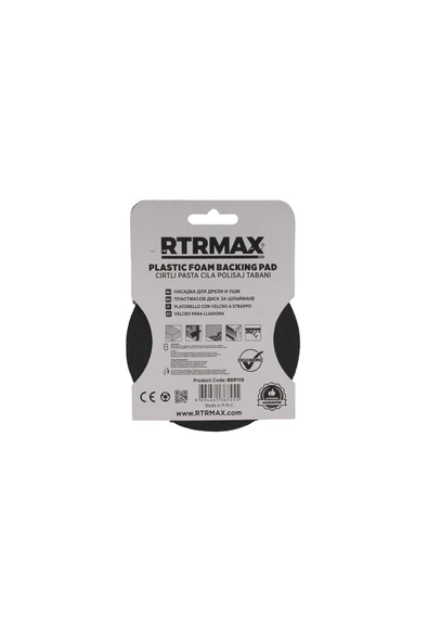 RDP115 Cırtlı Zımpara Disk Altı Aparatlı 115 mm (Matkap Aparatı Hediyeli) ürün görseli 1