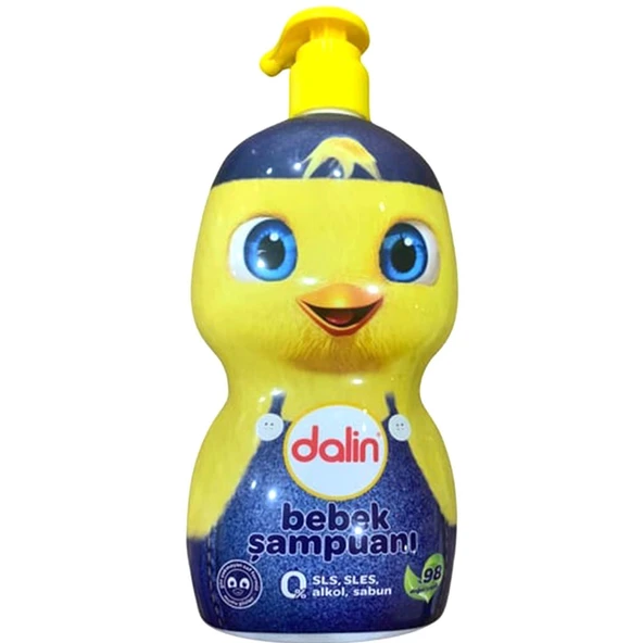 Dalin Erkek Civciv Şişe Pompalı Bebek Şampuanı 500 ml ürün görseli 1