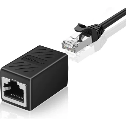Alfais 4608 Gigabit CAT5 6 Ekleyici Uzatma Uzatıcı RJ45 Ek Birleştirici Ara Kablo Birleştirici ürün görseli 1
