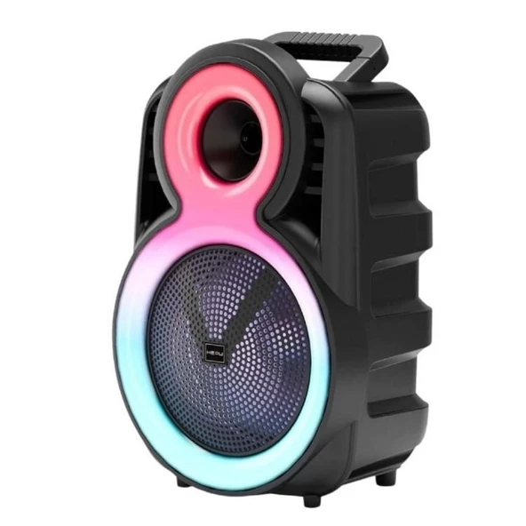 Hepu HP-115 Partybox Kablolu Mikrofonlu Sarjlı Bluetooth 8” 20W Hoparlör ürün görseli 1