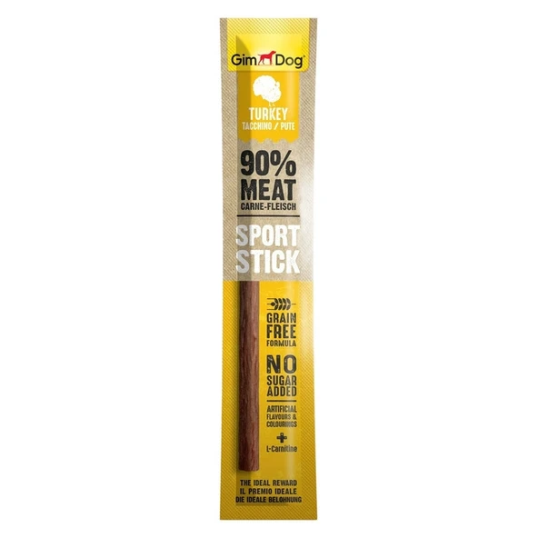 Gimdog Sport Sticks Hindi Etli Tahılsız Köpek Ödül Çubuğu 12 gr ürün görseli 1