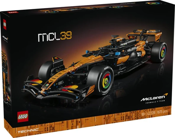 LEGO Technic 42228 McLaren F1 Team MCL39 ürün görseli 1