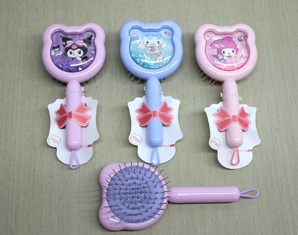 Kuromi, My Melody, Cinnamon Saç Tarağı ürün görseli 1