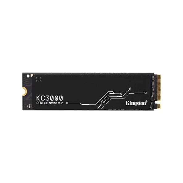 1 TB KINGSTON KC3000 M.2 NVME PCIE GEN4 7000/6000MBS SKC3000S/1024G ürün görseli 1