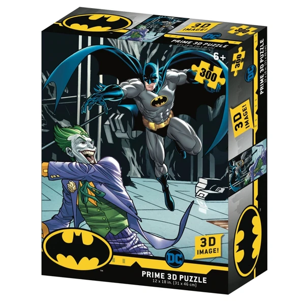 Prime 3D - Batman vs Joker 300 Parça Puzzle 33002 ürün görseli 1