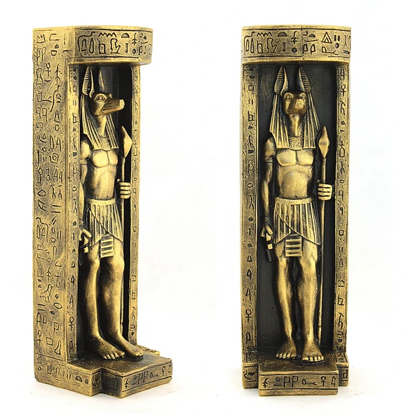 Anubis Figürlü Mumluk ürün görseli 1