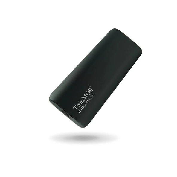 1 TB TWINMOS EXT SSD ELITE DRIVE PRO (1100-1050Mb/s) TYPE-C/USB DARK GRAY PSSD1TBEDP ürün görseli 1