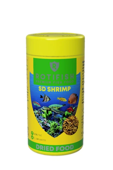 Rotifish Sd Shrimp Kurutulmuş Karides 100 ml 14 gr ürün görseli 1