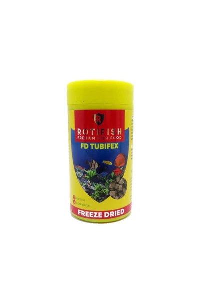 Rotifish Fd Tubifex Kurutulmuş Tubifex Kurdu 100 ml 7 gr ürün görseli 1