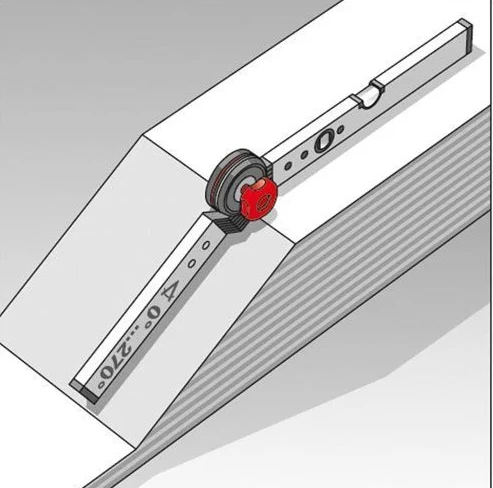 Bmı Terazili Açı Ölçer 80 Cm 715060080 - Resim 4