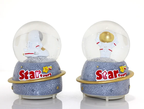 Kar Küresi Işıklı Müzikli 13 Cm - Resim 2