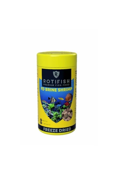 Rotifish Fd Brine Shrimp Kurultulmuş Artemia Küp 100 ml 9 gr ürün görseli 1