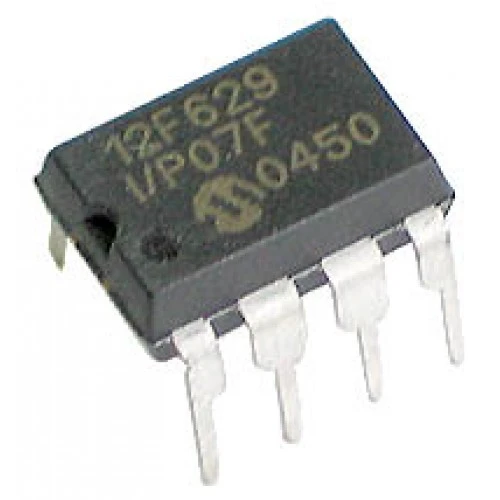 PIC12F629 I/P 8-Bit 20Mhz Mikrodenetleyici DIP8 ürün görseli 1