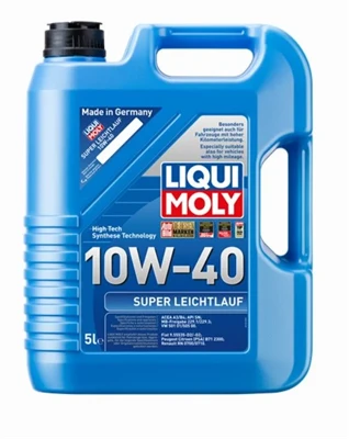 Liqui Moly 10w40 Süper Leichtlauf Motor Yağı 5 Litre ürün görseli 1