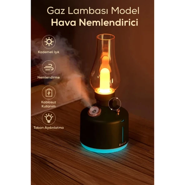 Gaz Lambası Tasarımlı Hava Nemlendirici ürün görseli 1