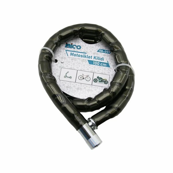 Motor Bisiklet Kilidi 22 mm x 100 cm ürün görseli 1