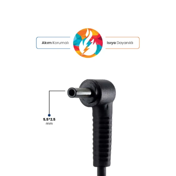 12V 3A 5.5 * 2.5mm 36W AC/DC Adaptör ürün görseli 1