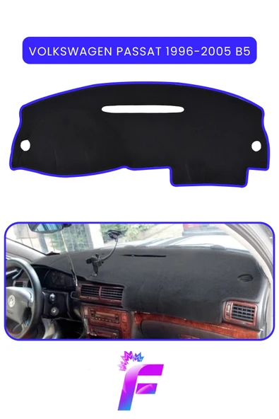 MİRCEM VOLKSWAGEN PASSAT  B5 (1996-2005) Torpido Örtüsü | Güneşten Korur | Kolay Montaj | Tam Uyum | C29 Mavi ürün görseli 1