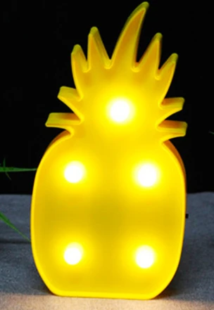 Led Işıklı Ananas Gece Lambası Dekoratif Led Aydınlatma ürün görseli 1