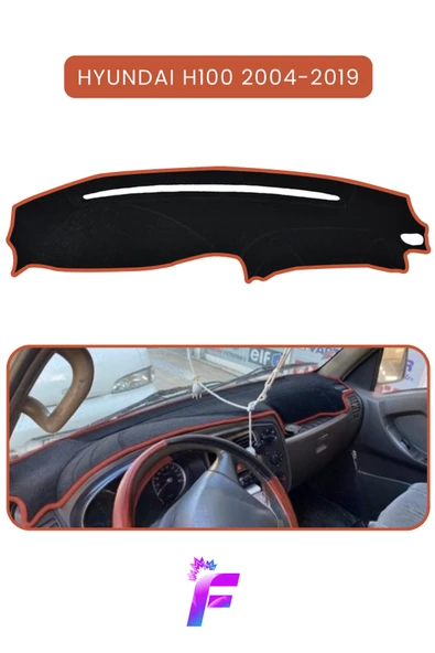 MİRCEM HYUNDAİ H100 (2004-2019) Torpido Örtüsü | Güneşten, Isıdan, Çatlamadan Korur | Oto Aksesuar | TC58 Kahverengi ürün görseli 1