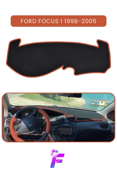 MİRCEM FORD FOCUS 1 (1998-2005) Torpido Örtüsü | Güneşten, Isıdan, Çatlamadan Korur | Oto Aksesuar | TB76 Kahverengi ürün görseli 1