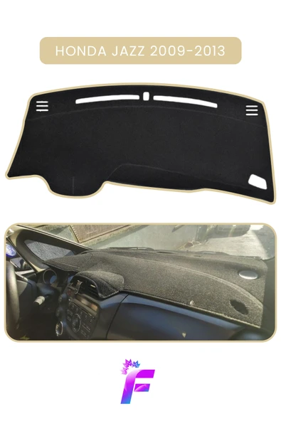 MİRCEM HONDA JAZZ (2009-2013) Torpido Örtüsü | Güneşten Korur | Kolay Montaj | Tam Uyum | TC31 Bej ürün görseli 1