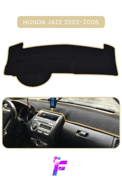 MİRCEM HONDA JAZZ (2002-2008) Uyumlu Torpido Örtüsü | Çatlama ve Isıya Karşı Tam Koruma | Oto Aksesuar TC25 Bej ürün görseli 1