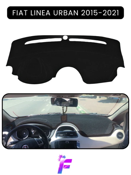 MİRCEM FIAT LİNEA URBAN (2015-2021) Torpido Koruyucu | Güneş ve Yansımaya Karşı Kalkan | Tam Koruma | TB42 Siyah ürün görseli 1