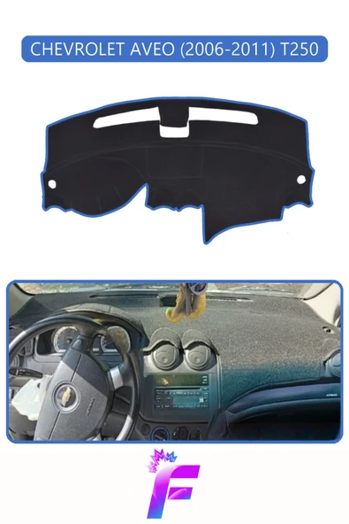 MİRCEM CHEVROLET CRUZE (2012+) Uyumlu Torpido Örtüsü | Çatlama ve Isıya Karşı Tam Koruma | Araca Özel | D59 Mavi ürün görseli 1