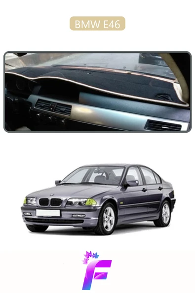 MİRCEM BMW E46 Torpido Örtüsü | Güneşten, Isıdan, Çatlamadan Korur | Oto Aksesuar | Oto Aksesuar | D7 Bej ürün görseli 1