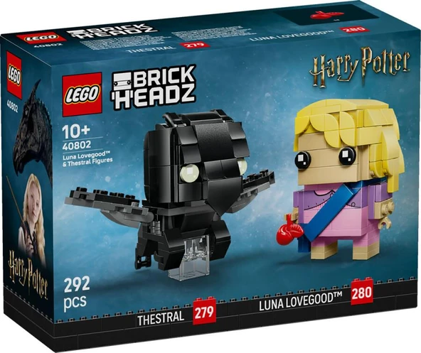 LEGO BrickHeadz 40802 Luna Lovegood and Thestral Figures ürün görseli 1