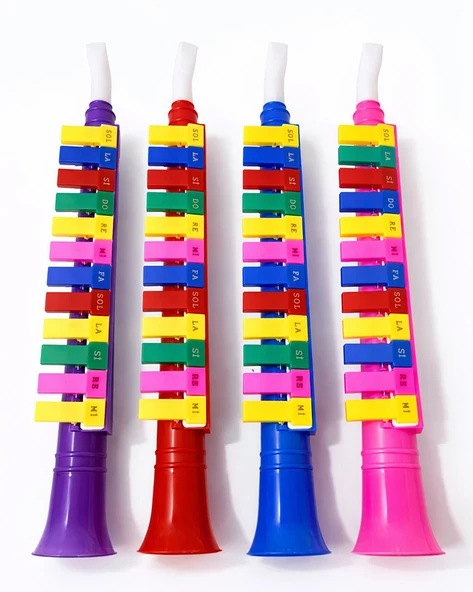 Renkli Plastik Melodika ürün görseli 1
