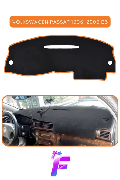 MİRCEM VOLKSWAGEN PASSAT  B5 (1996-2005) Torpido Örtüsü | Güneşten Korur | Kolay Montaj | Tam Uyum | C28 Kahverengi ürün görseli 1