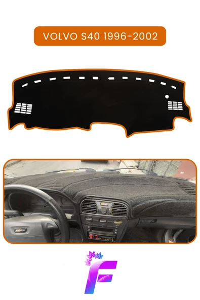 MİRCEM VOLVO S40 (1996-2002) Torpido Örtüsü | Güneşten Korur | Kolay Montaj | Tam Uyum | Tam Koruma | C58 Kahverengi ürün görseli 1