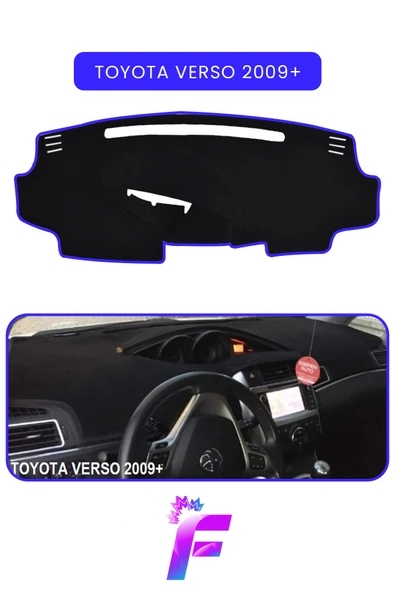 MİRCEM TOYOTA VERSO (2009+) Uyumlu Ön Göğüs Koruma | Hızlı ve Kolay Montaj | Kaymaz Tasarım | Tam Uyum |B59 Mavi ürün görseli 1