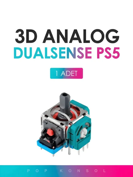 1 Adet PS5 3D Analog Joystick Motor Playstation 5 Dualsense Kol Tamir Yedek Parça ürün görseli 1