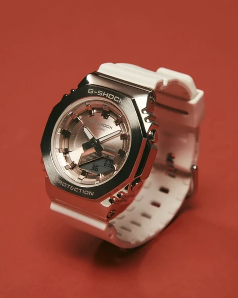 CASIO G-SHOCK GM-S2100WS-7ADR KOL SAATİ - Resim 6