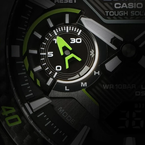 Casio ECB-2200RC-1A3DF Kol Saati - Resim 3