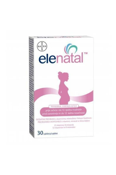 Elenatal 1 30 Tablet ürün görseli 1