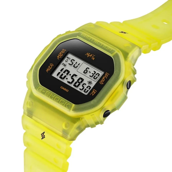 Casio G-Shock Iconic DWE-5600JB-1A9DR Kol Saati - Resim 8
